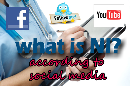 nursing informatics according to social media graphic